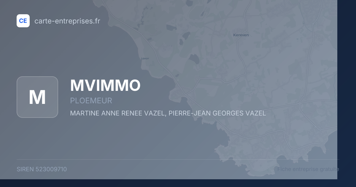 MVIMMO — 523009710 — fiche entreprise