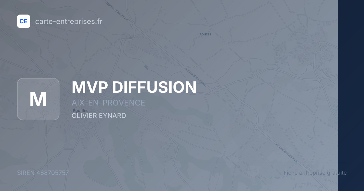 MVP DIFFUSION — 488705757 — fiche entreprise