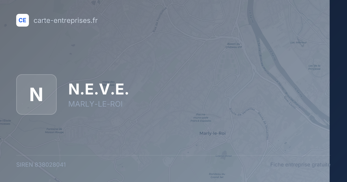 N.E.V.E. — 838028041 — fiche entreprise