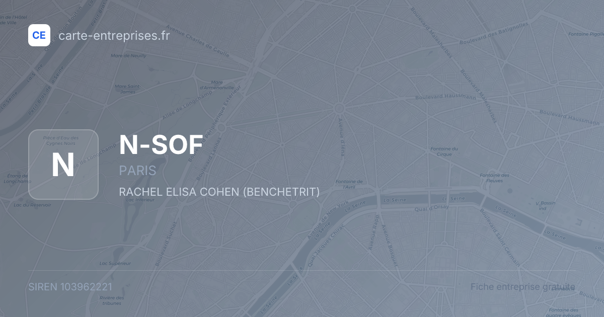 N-SOF — 103962221 — fiche entreprise