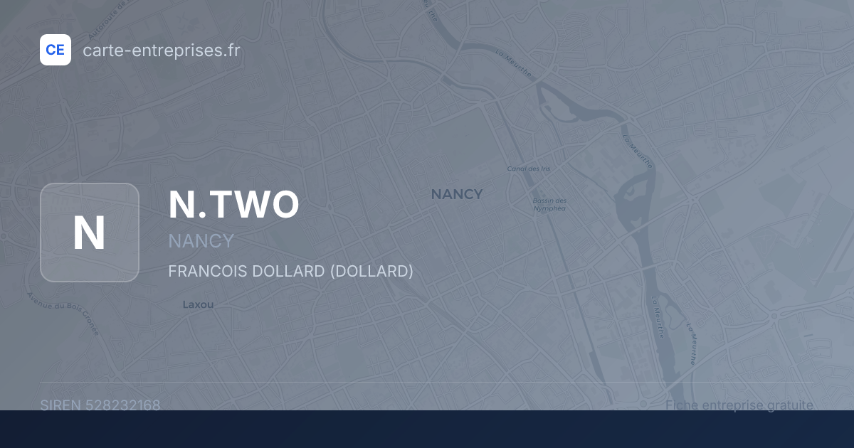 N.TWO — 528232168 — fiche entreprise