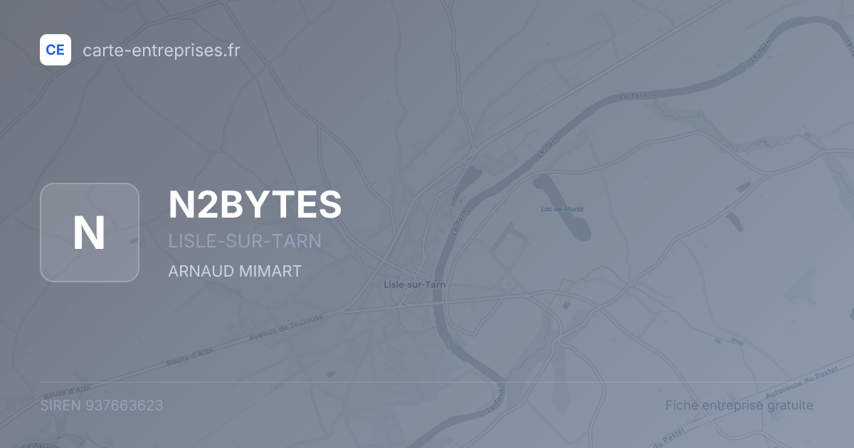 N2BYTES — 937663623 — fiche entreprise