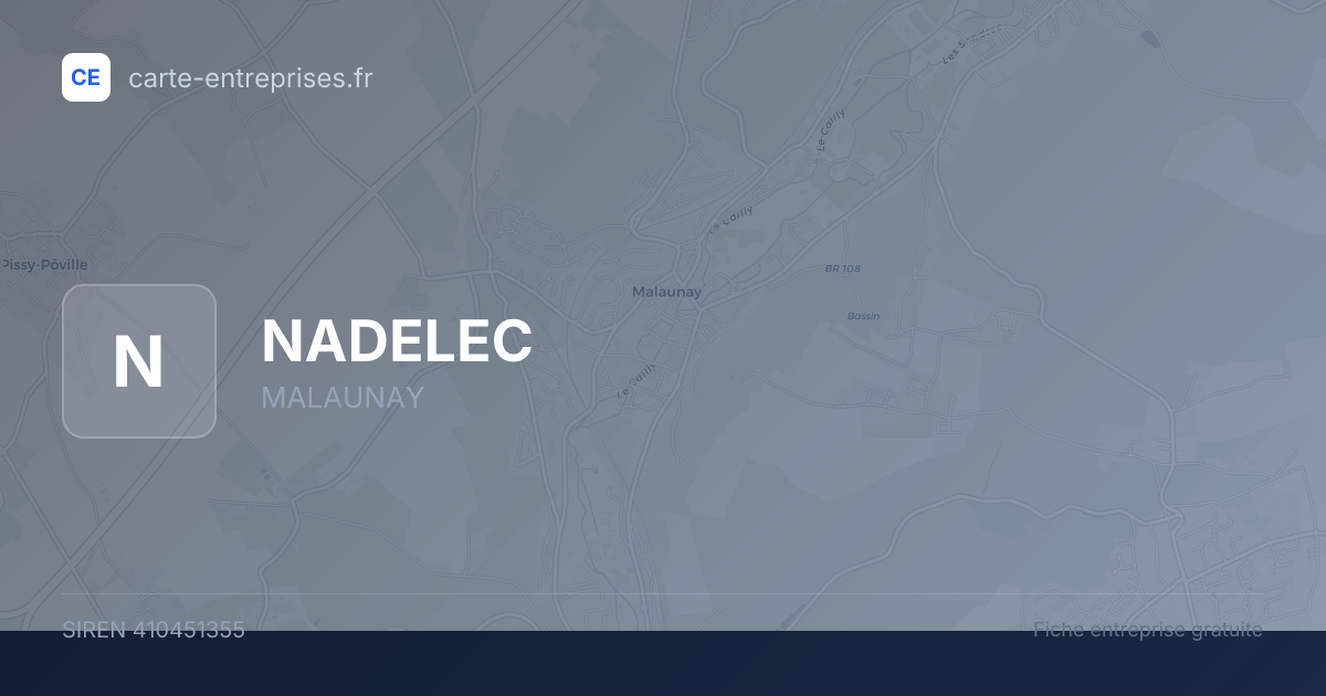 NADELEC — 410451355 — fiche entreprise
