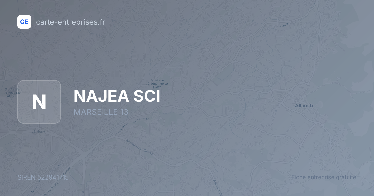 NAJEA SCI — 522941715 — fiche entreprise