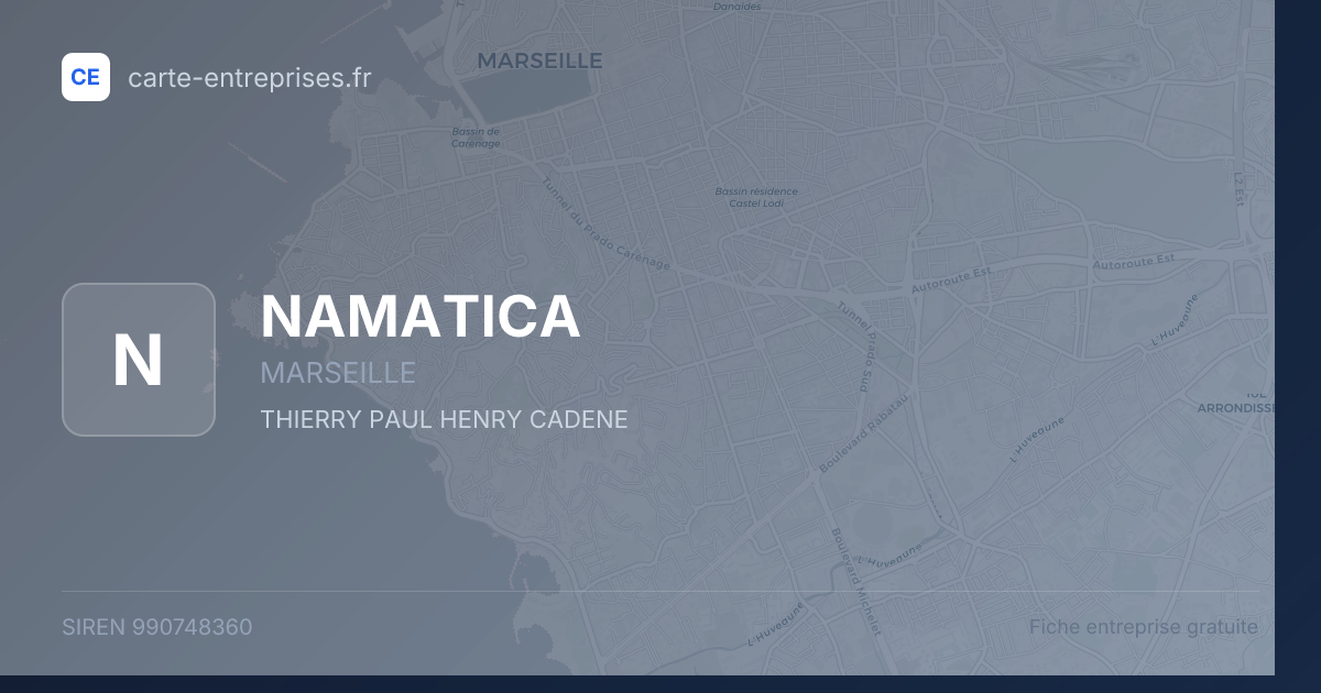 NAMATICA — 990748360 — fiche entreprise