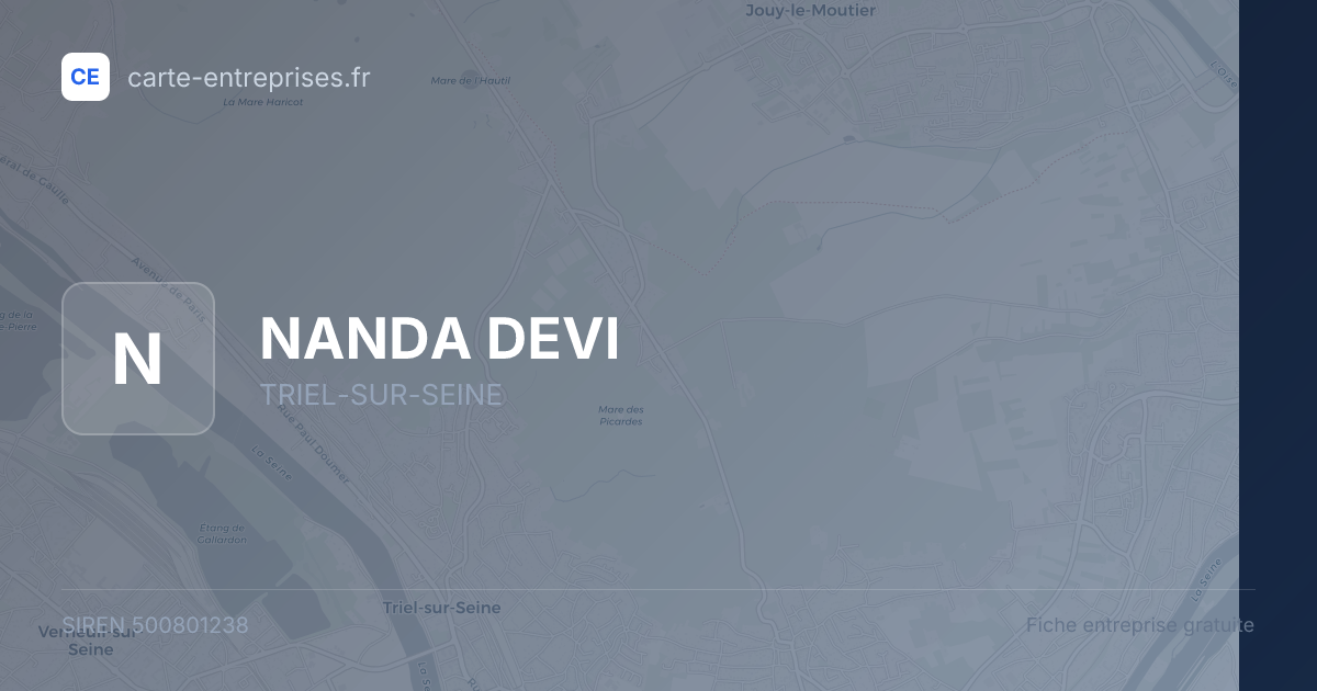 NANDA DEVI — 500801238 — fiche entreprise
