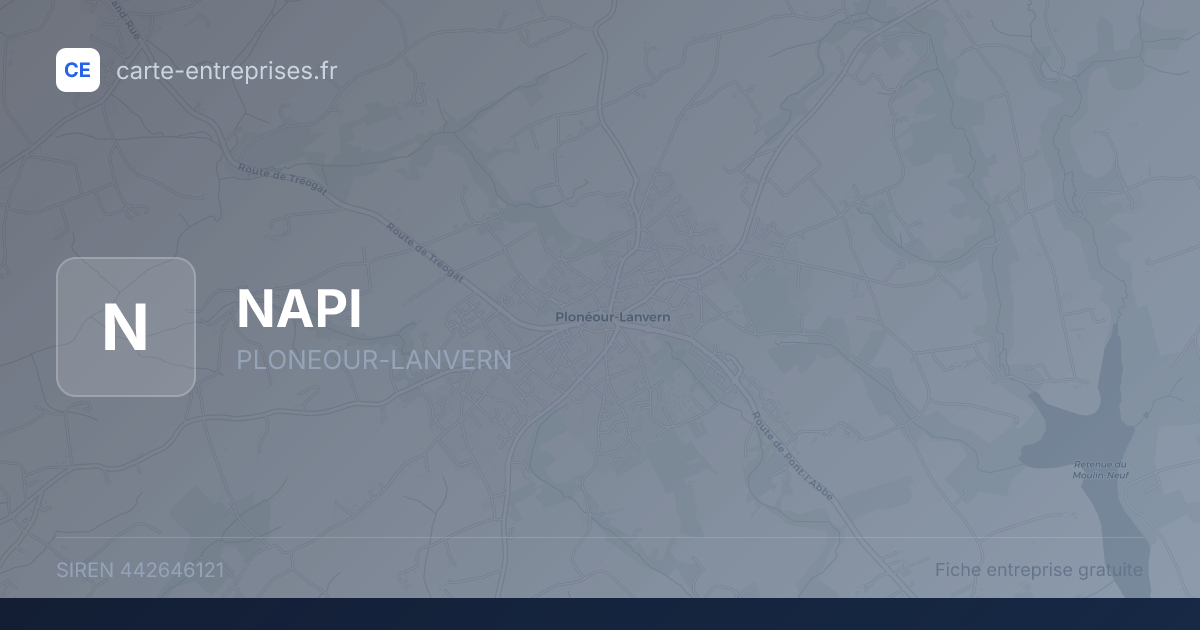 NAPI — 442646121 — fiche entreprise