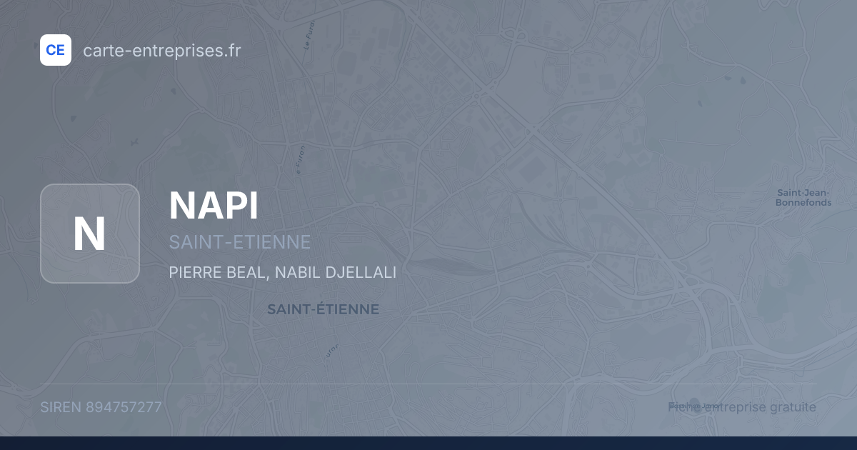 NAPI — 894757277 — fiche entreprise