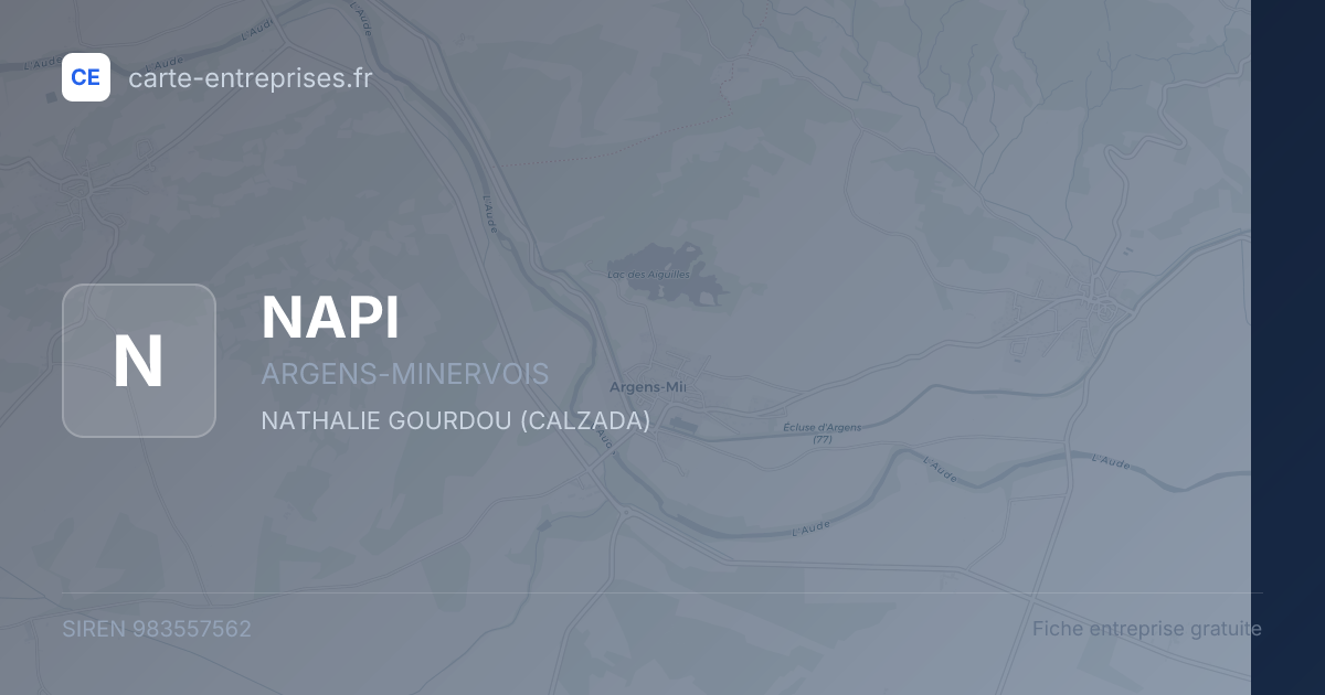 NAPI — 983557562 — fiche entreprise
