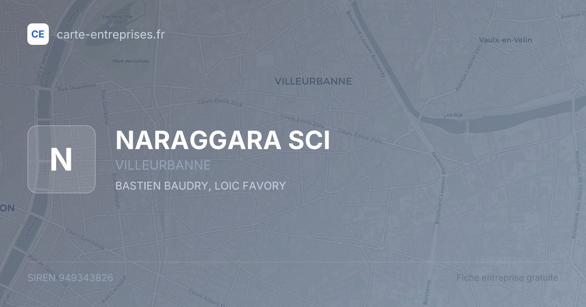 NARAGGARA SCI — 949343826 — fiche entreprise