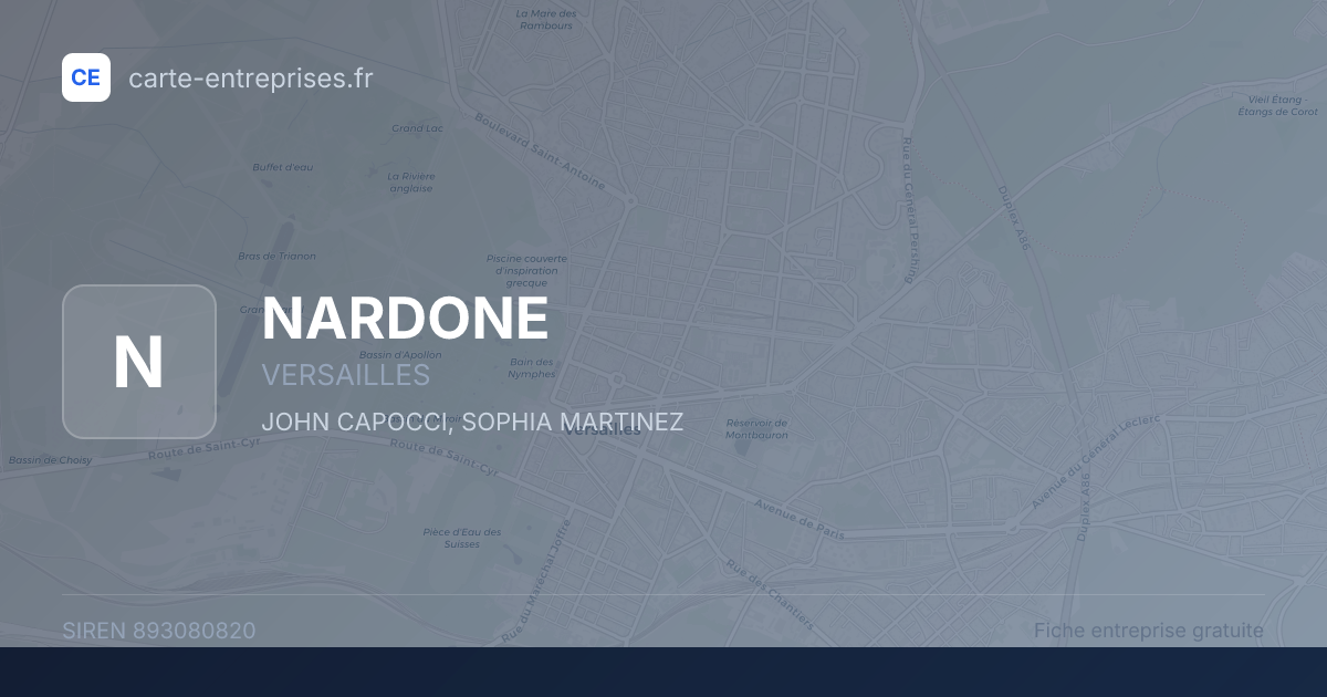 NARDONE — 893080820 — fiche entreprise