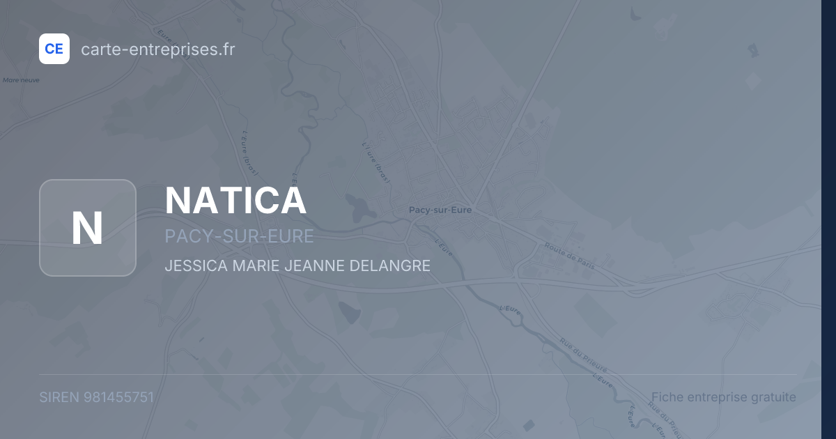 NATICA — 981455751 — fiche entreprise