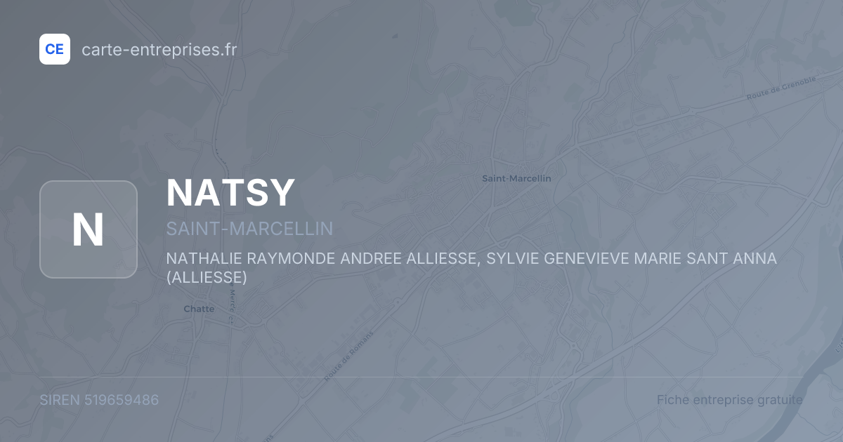 NATSY — 519659486 — fiche entreprise