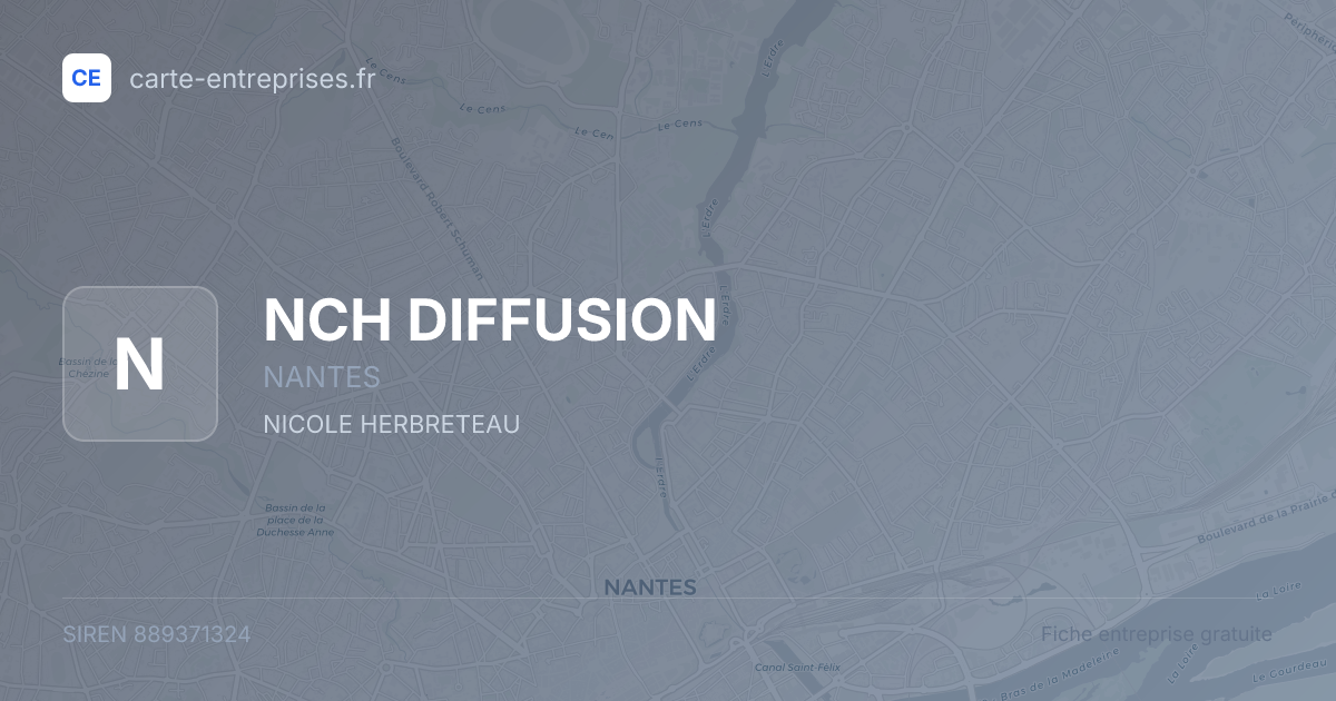 NCH DIFFUSION — 889371324 — fiche entreprise
