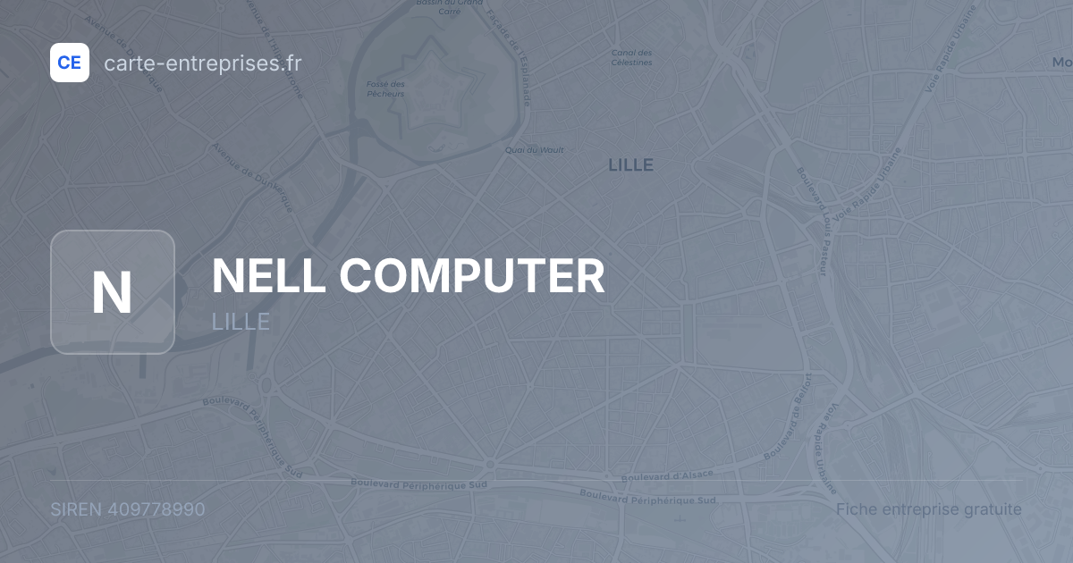 NELL COMPUTER — 409778990 — fiche entreprise