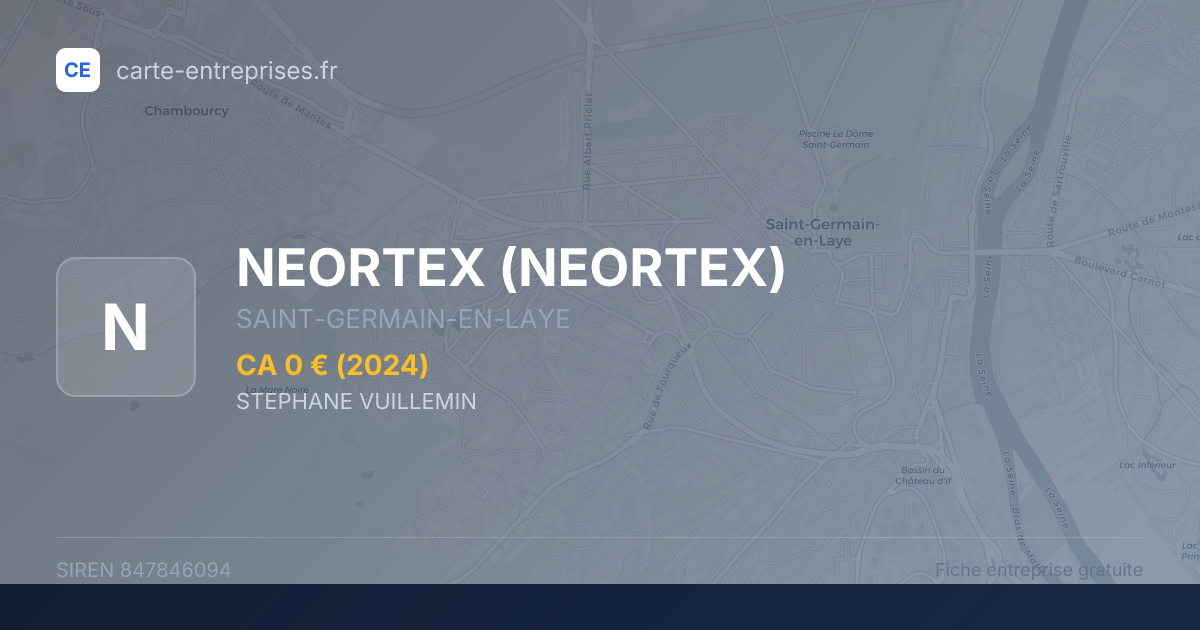 NEORTEX — 847846094 — fiche entreprise