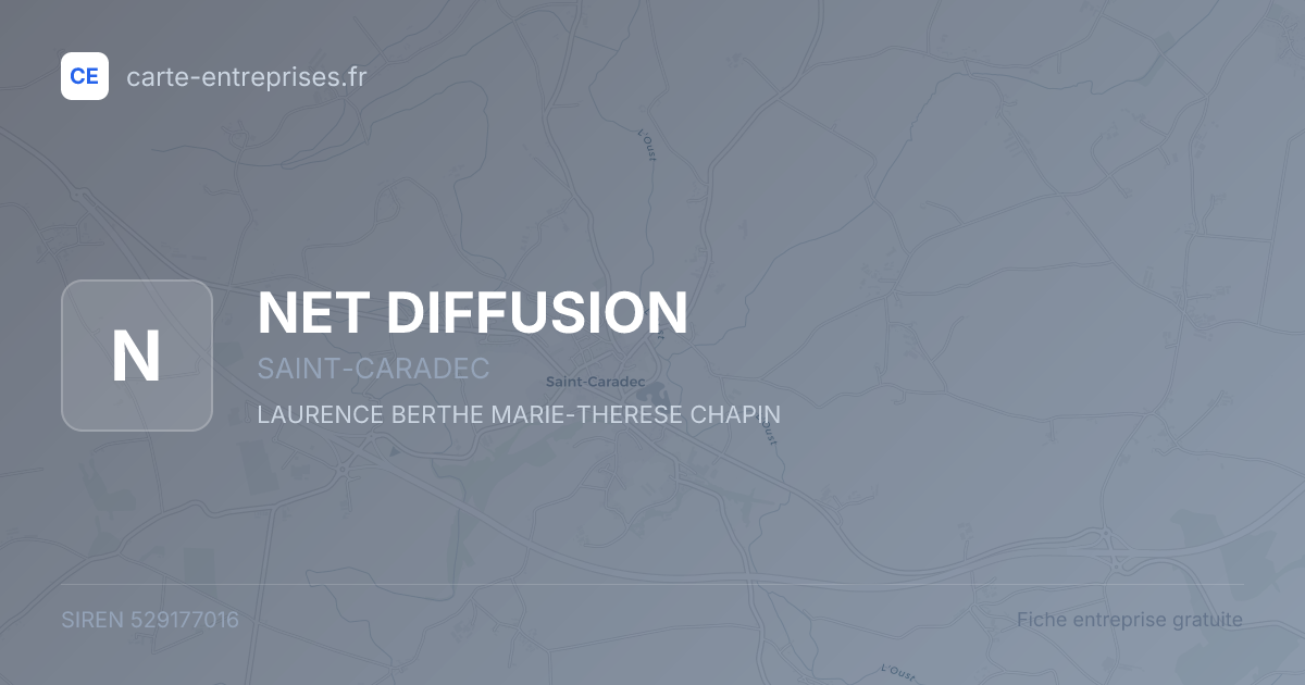 NET DIFFUSION — 529177016 — fiche entreprise