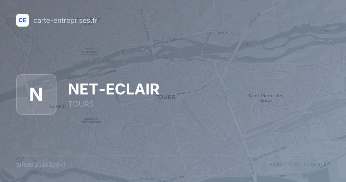 NET-ECLAIR — 353630841 — fiche entreprise