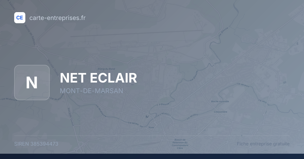 NET ECLAIR — 385394473 — fiche entreprise