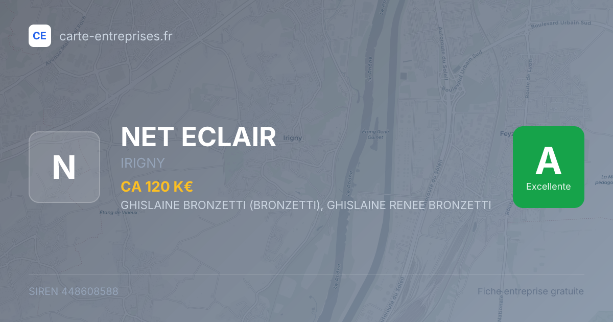 NET ECLAIR — 448608588 — fiche entreprise