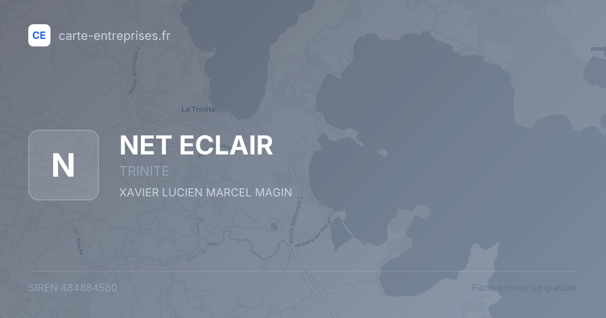 NET ECLAIR — 484884580 — fiche entreprise