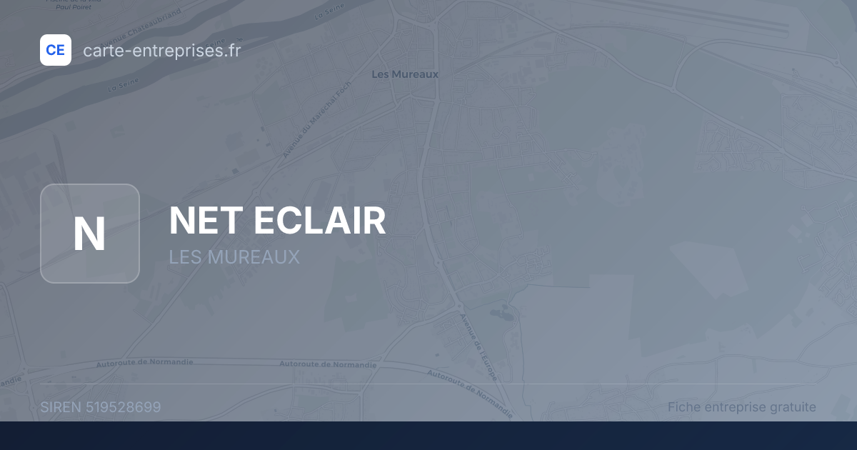 NET ECLAIR — 519528699 — fiche entreprise