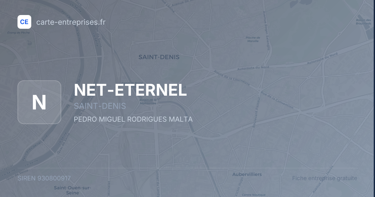 NET-ETERNEL — 930800917 — fiche entreprise