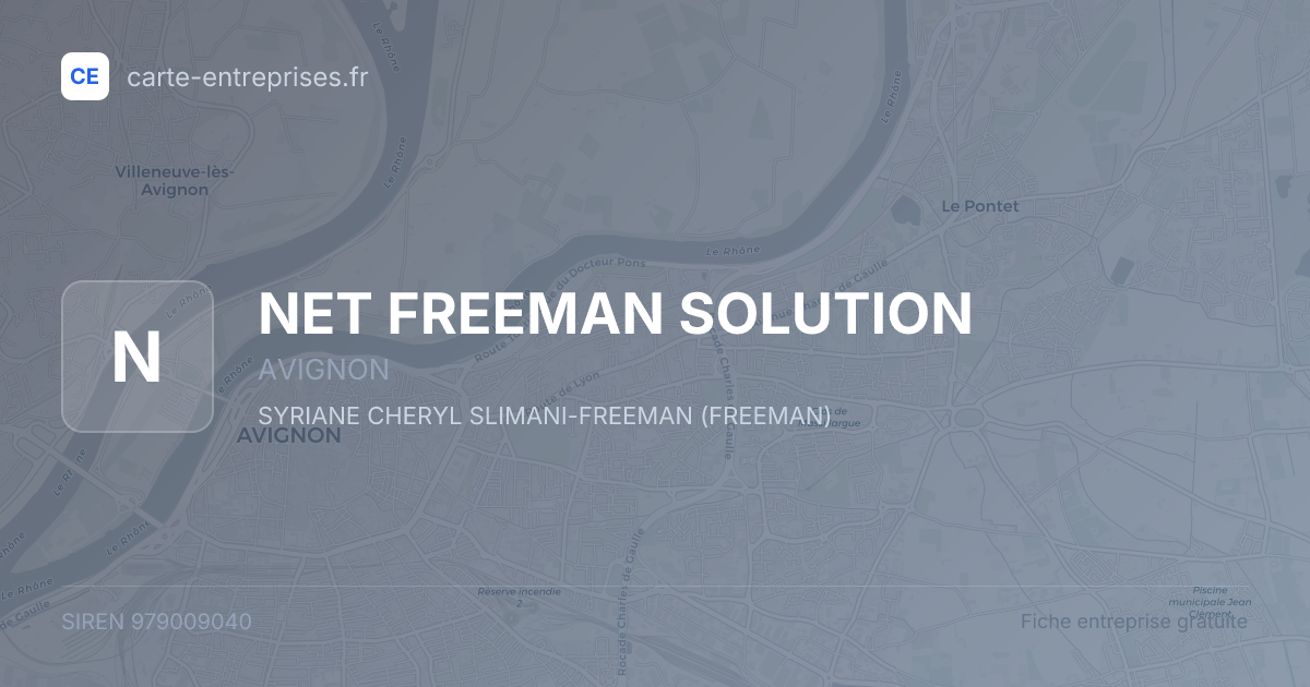 NET FREEMAN SOLUTION — 979009040 — fiche entreprise