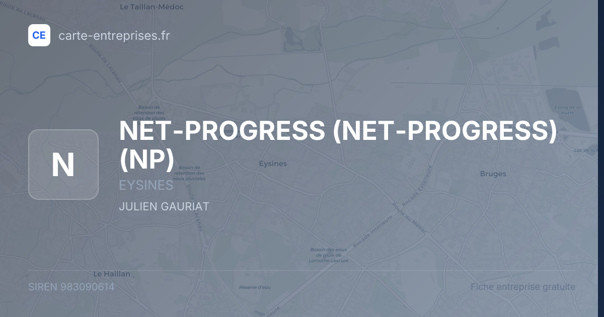 NET-PROGRESS (NET-PROGRESS) (NP) — 983090614 — fiche entreprise