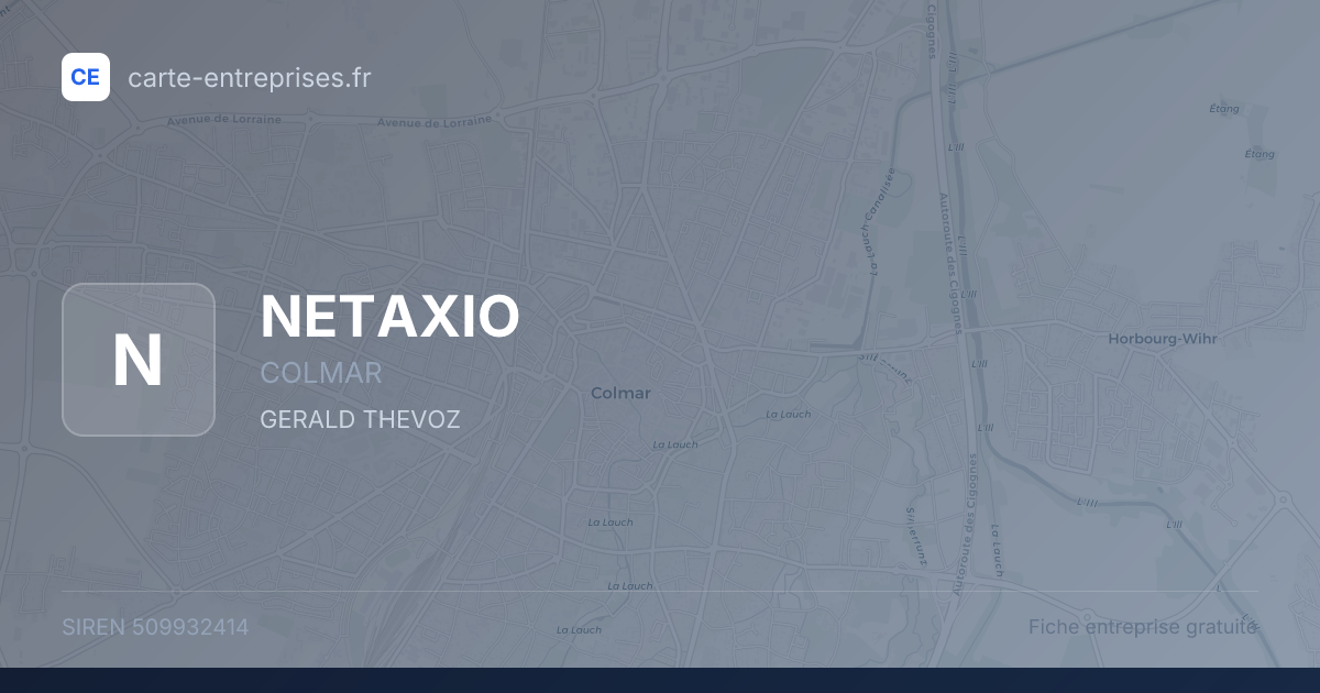 NETAXIO — 509932414 — fiche entreprise