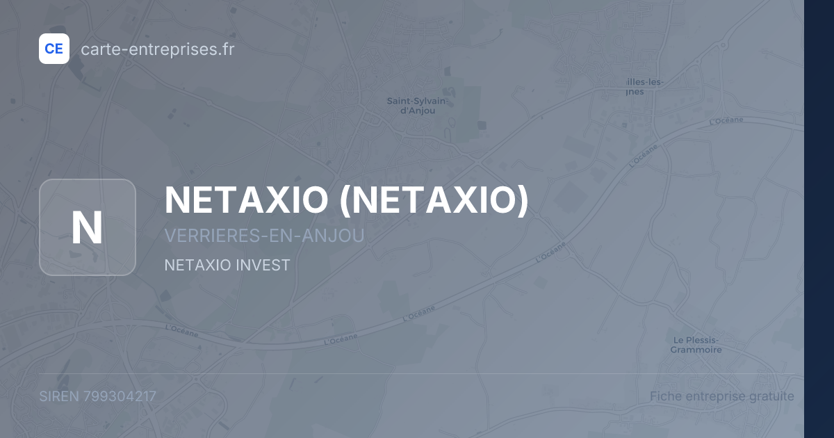 NETAXIO — 799304217 — fiche entreprise