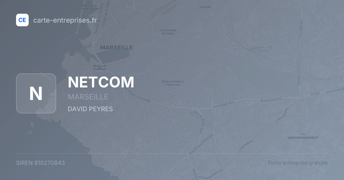 NETCOM — 810270843 — fiche entreprise