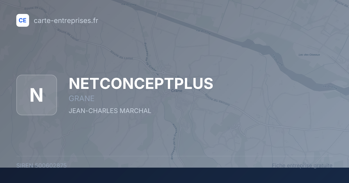 NETCONCEPTPLUS — 500602875 — fiche entreprise