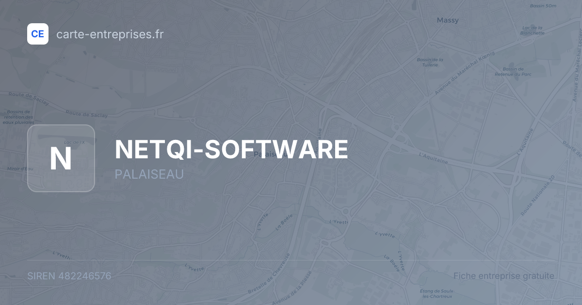NETQI-SOFTWARE — 482246576 — fiche entreprise