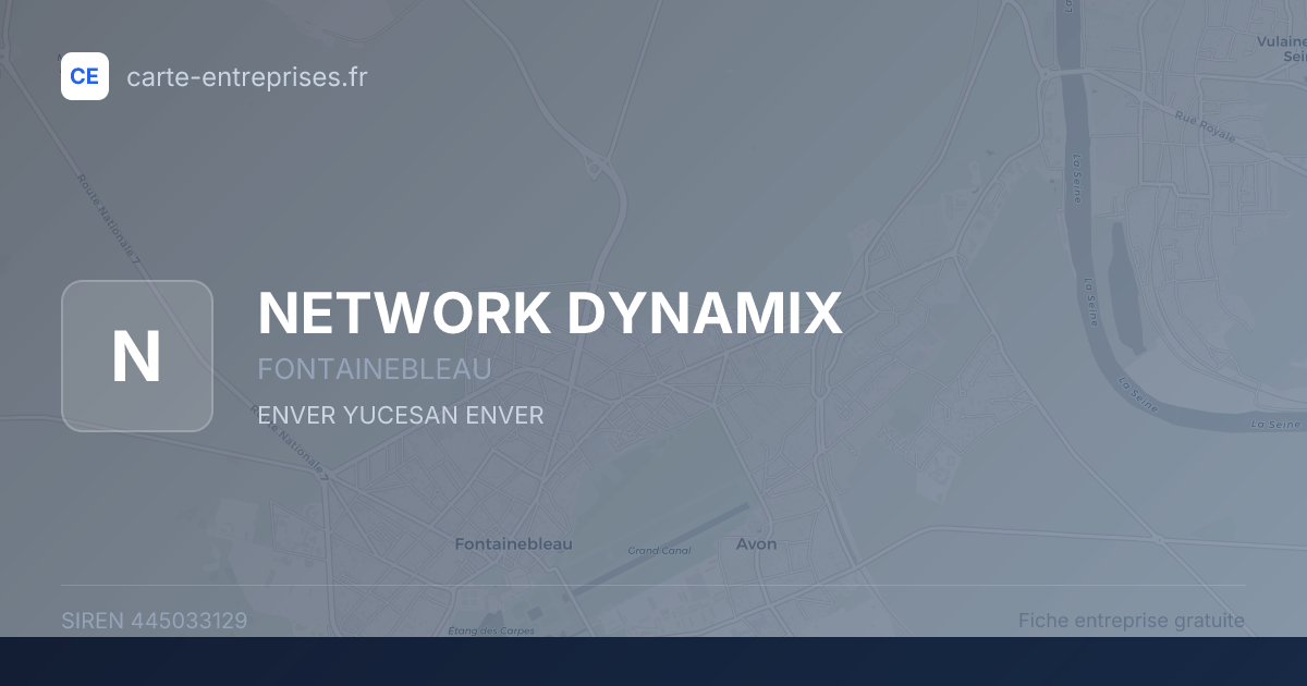 NETWORK DYNAMIX — 445033129 — fiche entreprise