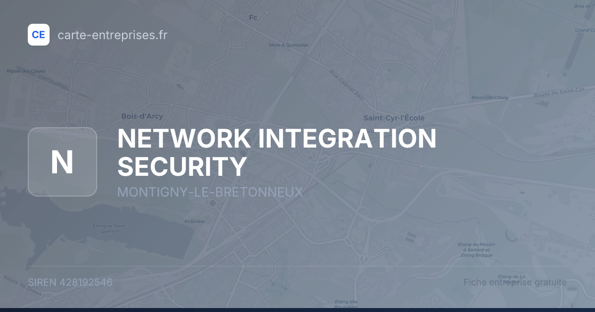 NETWORK INTEGRATION SECURITY — 428192546 — fiche entreprise