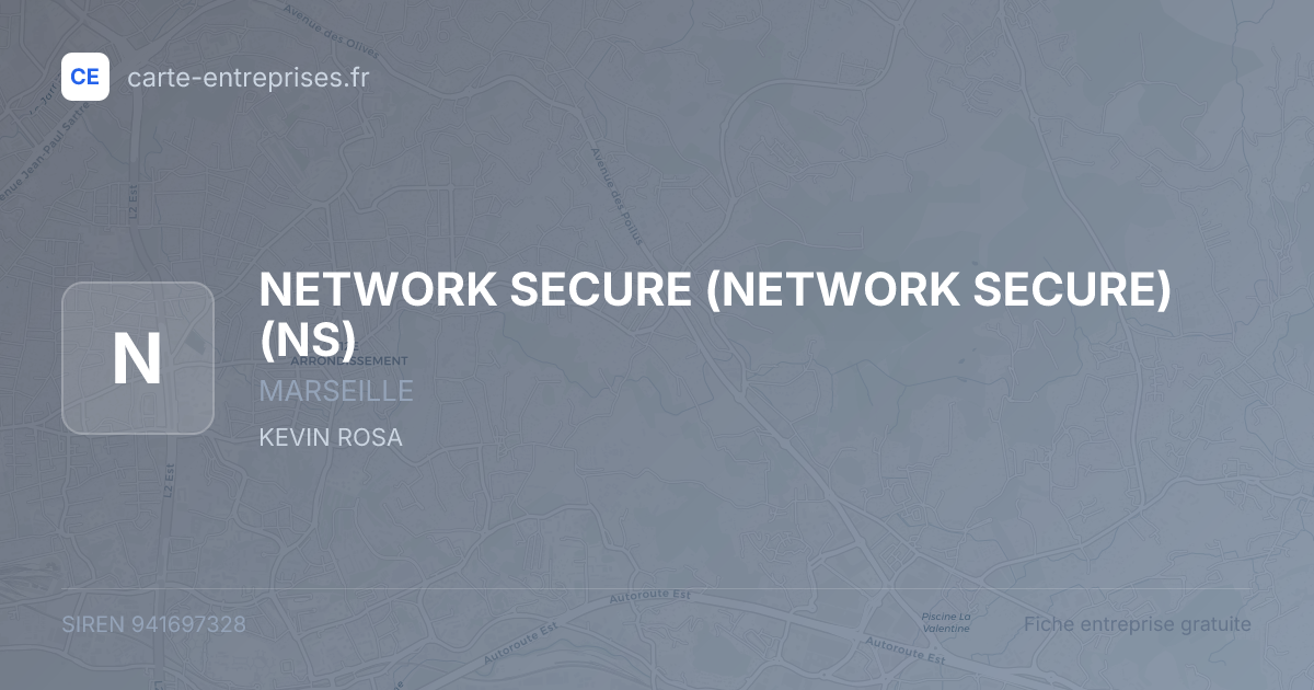NETWORK SECURE (NETWORK SECURE) (NS) — 941697328 — fiche entreprise