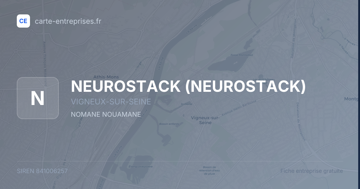 NEUROSTACK — 841006257 — fiche entreprise