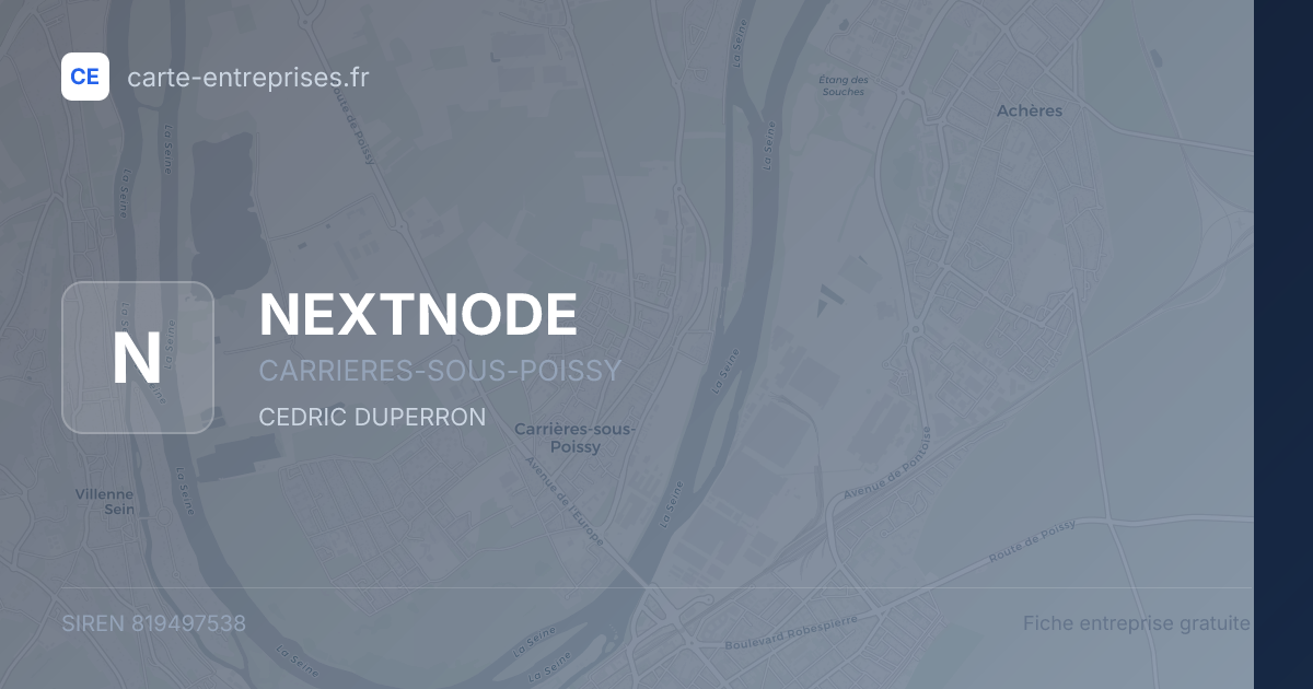 NEXTNODE — 819497538 — fiche entreprise
