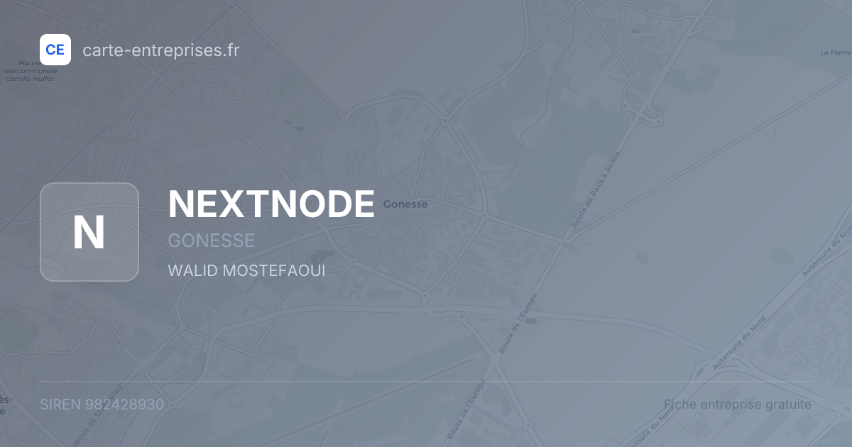 NEXTNODE — 982428930 — fiche entreprise