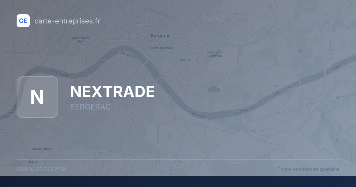 NEXTRADE — 433772514 — fiche entreprise