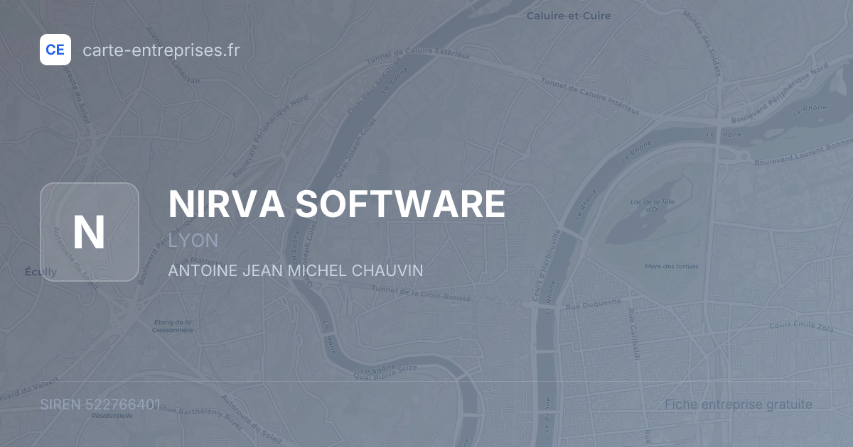 NIRVA SOFTWARE — 522766401 — fiche entreprise