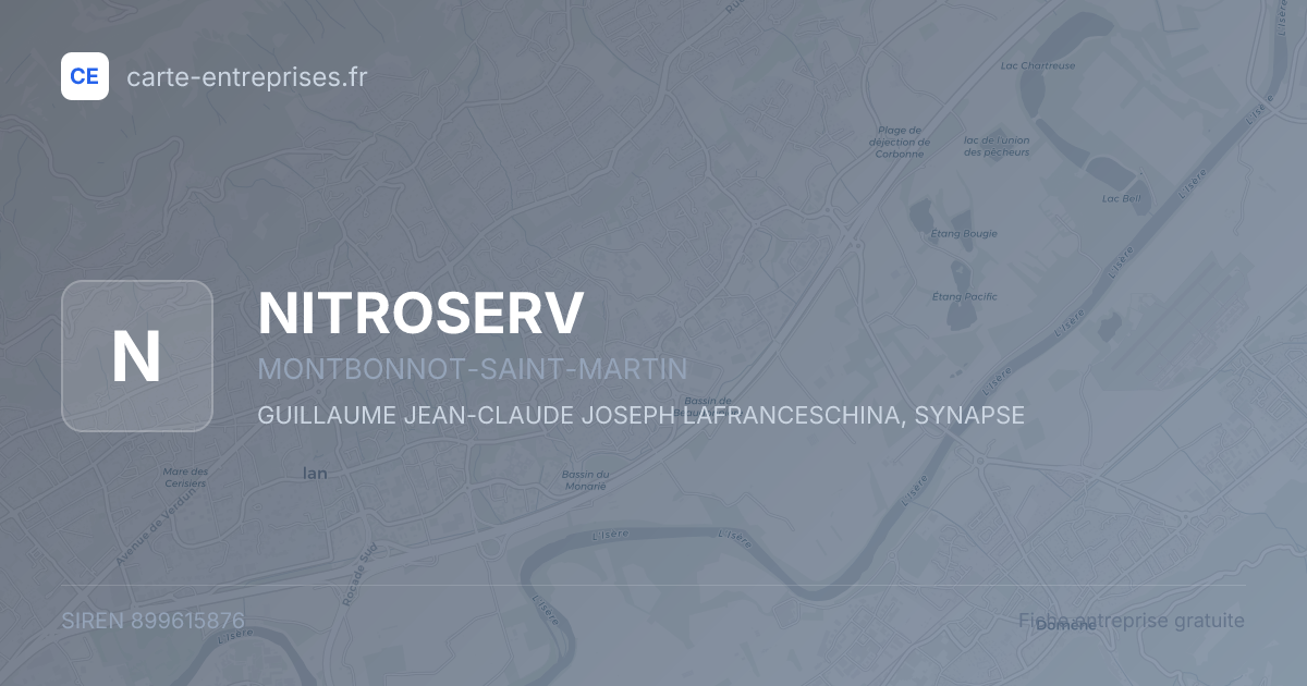 NITROSERV — 899615876 — fiche entreprise