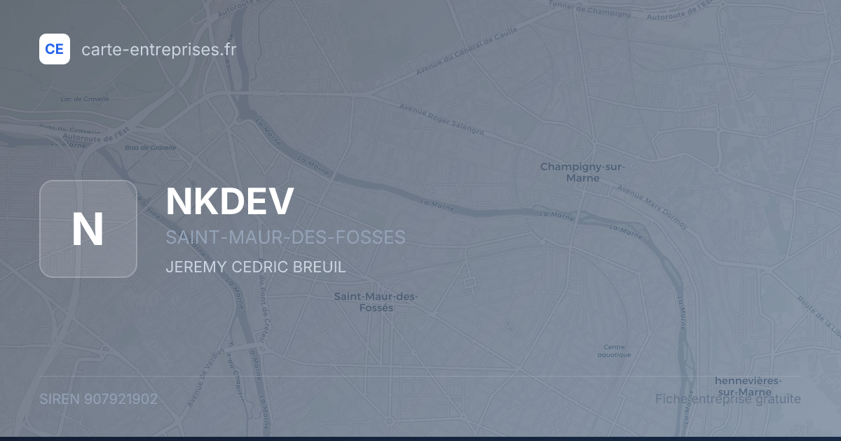 NKDEV — 907921902 — fiche entreprise