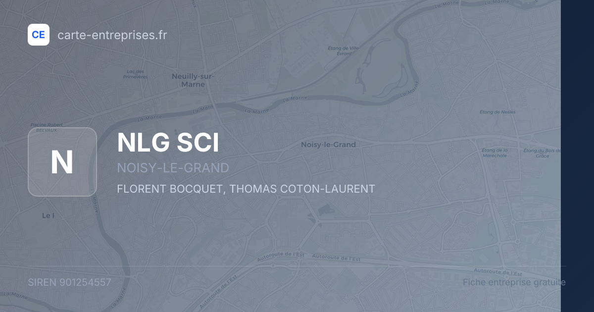 NLG SCI — 901254557 — fiche entreprise