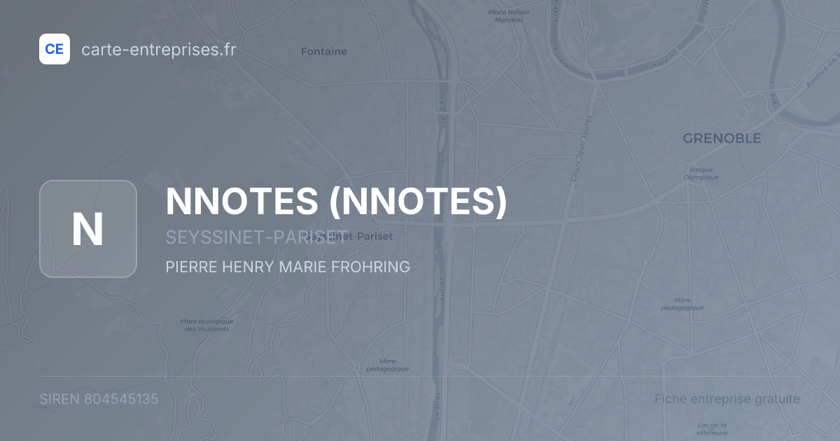 NNOTES — 804545135 — fiche entreprise