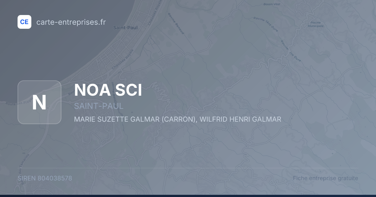 NOA SCI — 804038578 — fiche entreprise