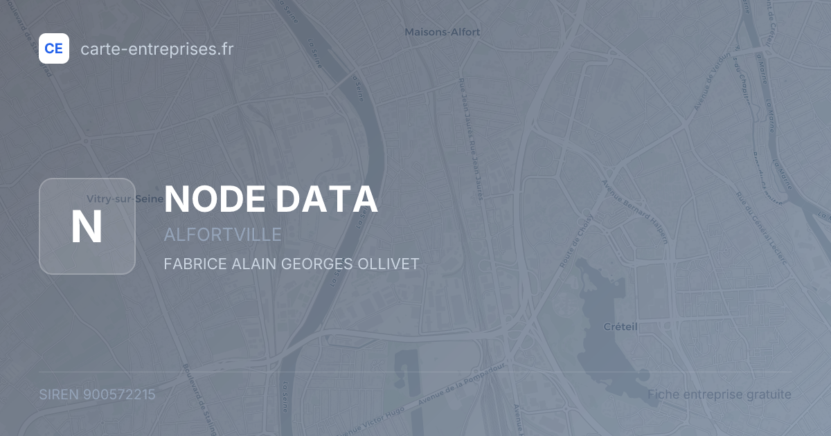 NODE DATA — 900572215 — fiche entreprise