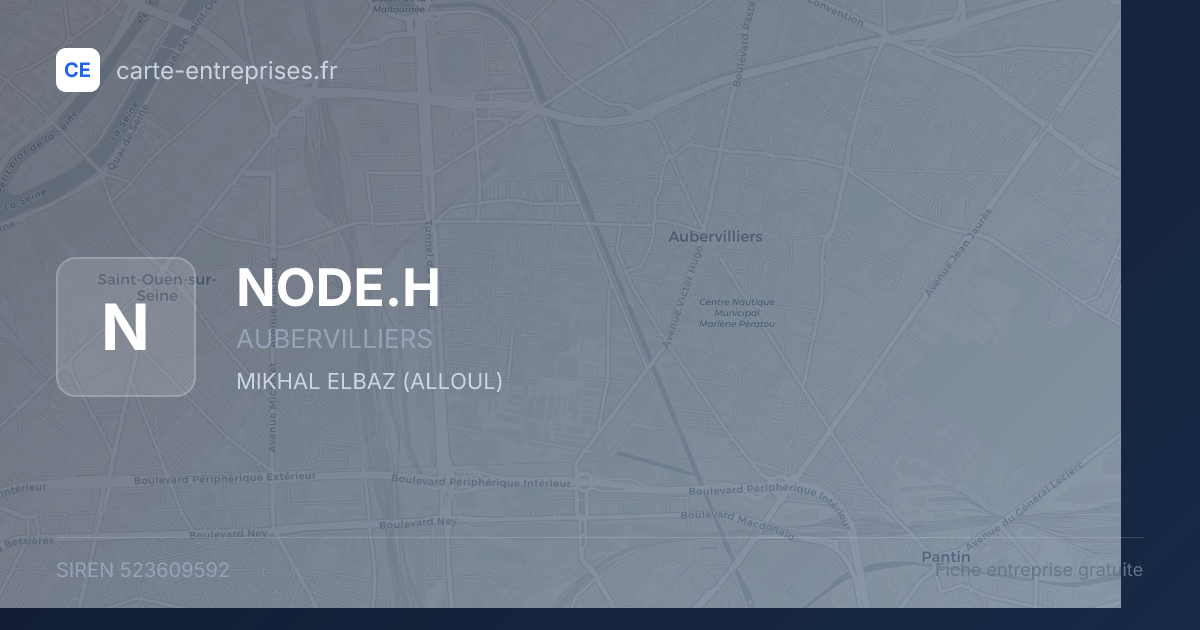 NODE.H — 523609592 — fiche entreprise