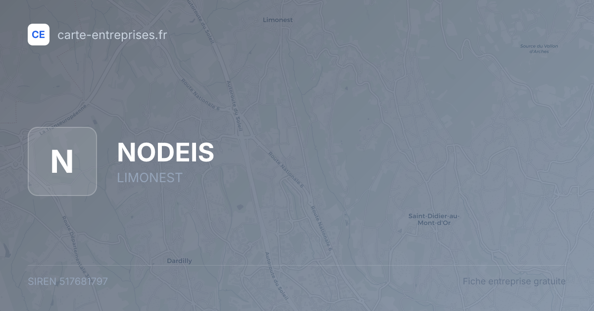 NODEIS — 517681797 — fiche entreprise